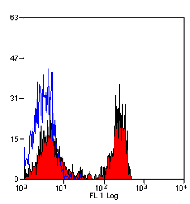 Flow Cytometry - Anti-SIRP alpha Antibody [BL1H7] (FITC) (A279842) - Antibodies.com