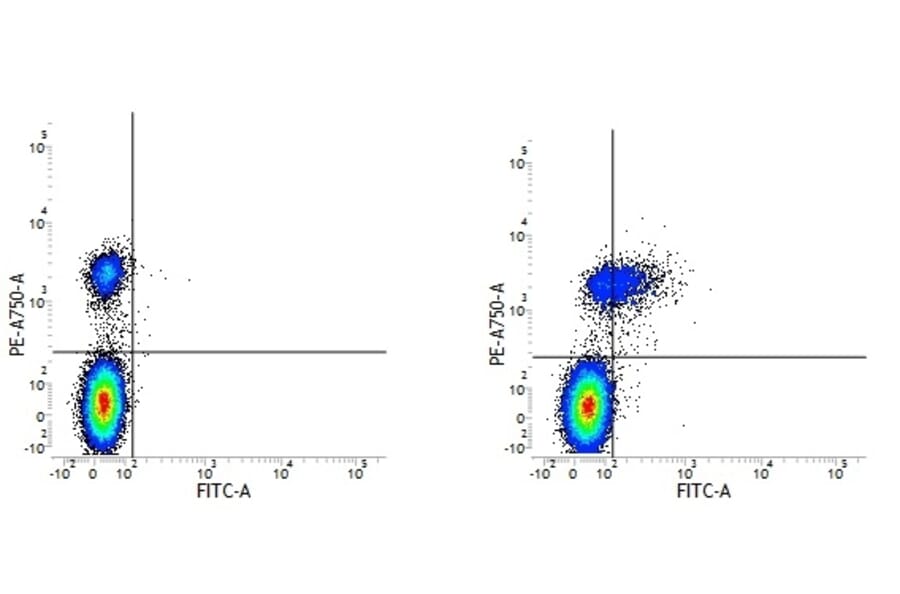 Flow Cytometry - Anti-CD74 Antibody [Bu45] (FITC) (A279894) - Antibodies.com