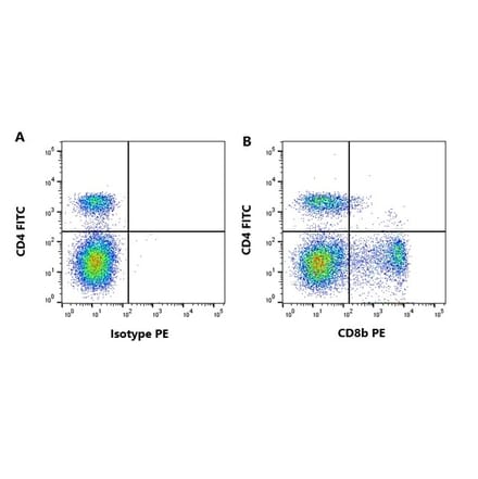 Flow Cytometry - Anti-CD8 beta Antibody [CC58] (A280056) - Antibodies.com