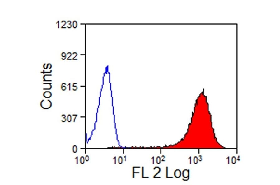 Flow Cytometry - Anti-CD13 Antibody [CVS19] (PE) (A280161) - Antibodies.com