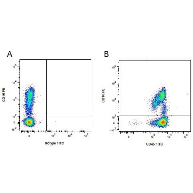 Flow Cytometry - Anti-CD16 Antibody [G7] (PE) (A280499) - Antibodies.com