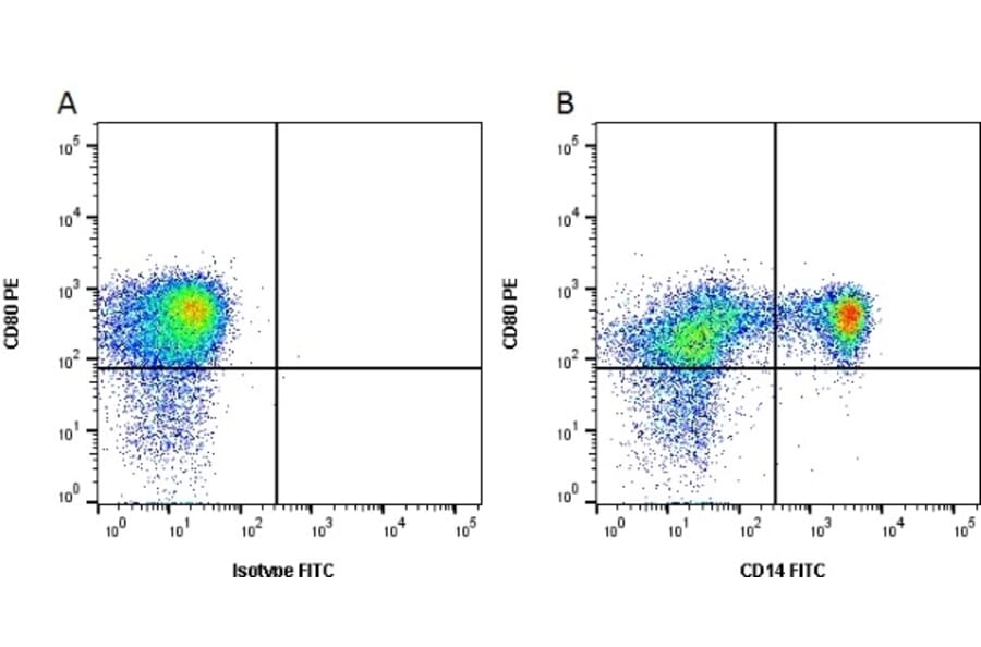 Flow Cytometry - Anti-CD80 Antibody [IL-A159] (PE) (A280719) - Antibodies.com
