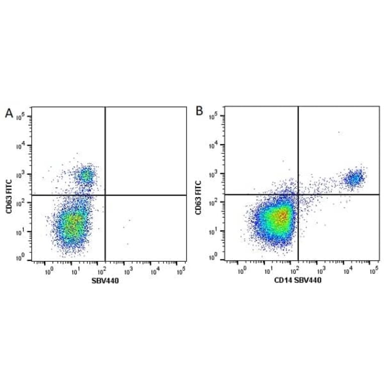 Flow Cytometry - Anti-CD63 Antibody [MEM-259] (FITC) (A281143) - Antibodies.com