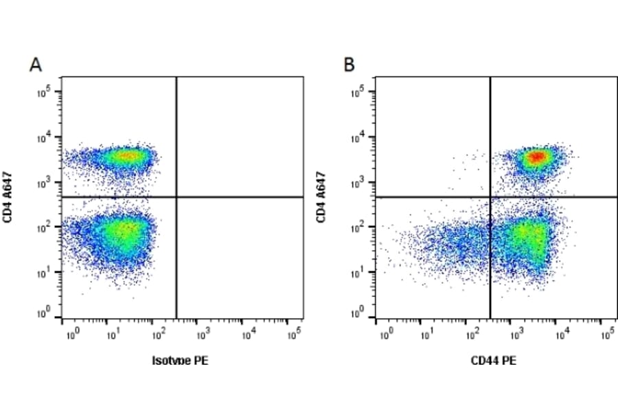 Flow Cytometry - Anti-CD44 Antibody [OX-50] (PE) (A281470) - Antibodies.com