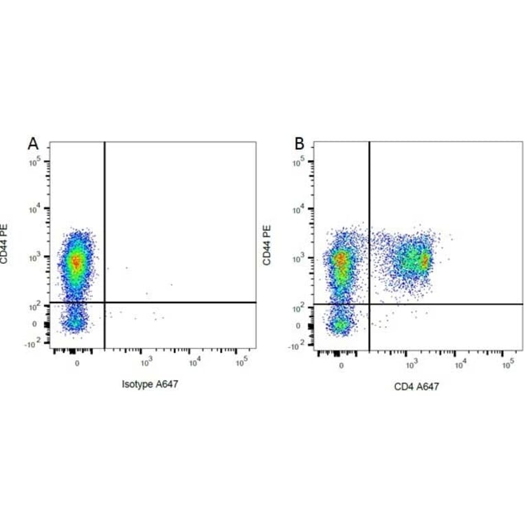 Flow Cytometry - Anti-CD44 Antibody [OX-50] (PE) (A281470) - Antibodies.com