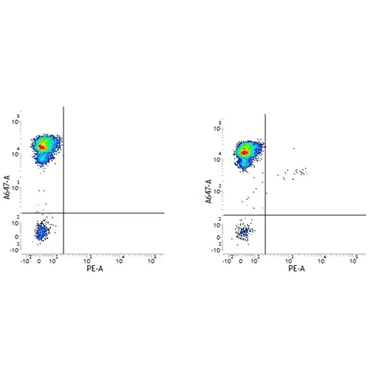 Flow Cytometry - Anti-CD34 Antibody [QBEND/10] (PE) (A281615) - Antibodies.com