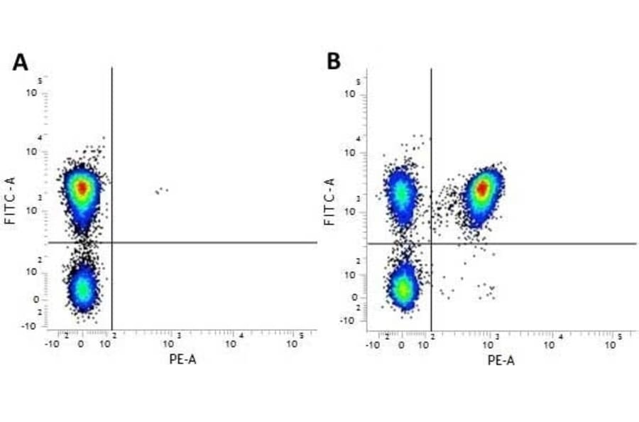 Flow Cytometry - Anti-CD4 Antibody [RPA-T4] (PE) (A281706) - Antibodies.com