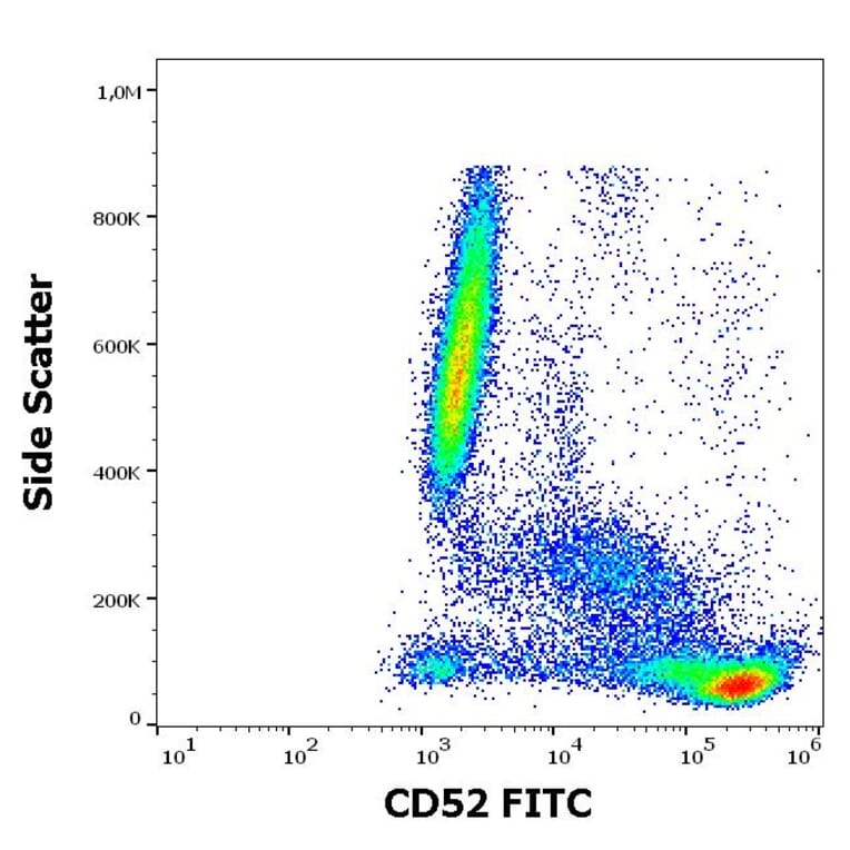 Flow Cytometry - Anti-CD52 Antibody [4C8] (FITC) (A285837) - Antibodies.com