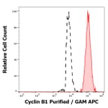 Flow Cytometry - Anti-Cyclin B1 Antibody [V152] (A285847) - Antibodies.com