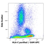 Flow Cytometry - Anti-HLA C Antibody [DT-9] (A285862) - Antibodies.com