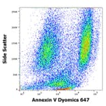 Flow Cytometry - Annexin V (Dyomics 647) (A285885) - Antibodies.com