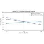 Linearity - Human PCYT2 ELISA Kit (A302654) - Antibodies.com