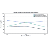 Linearity - Human ROCK1 ELISA Kit (A302714) - Antibodies.com