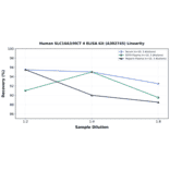 Linearity - Human SLC16A3/MCT 4 ELISA Kit (A302745) - Antibodies.com