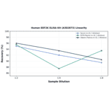 Linearity - Human EEF2K ELISA Kit (A302873) - Antibodies.com