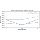 Linearity - Human Claudin 6 ELISA Kit (A303113) - Antibodies.com