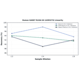 Linearity - Human GAGE7 ELISA Kit (A303274) - Antibodies.com