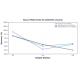 Linearity - Mouse IFNGR1 ELISA Kit (A303459) - Antibodies.com