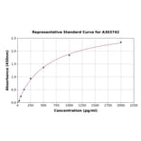 Standard Curve - Rat EAAT2 ELISA Kit (A303742) - Antibodies.com