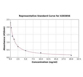 Standard Curve - Rabbit Progesterone ELISA Kit (A303856) - Antibodies.com