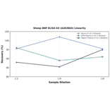Linearity - Sheep BNP ELISA Kit (A303864) - Antibodies.com