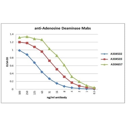 Validation Data - Anti-Adenosine deaminase Antibody [1F5-2G6] - BSA and Azide free (A304502)