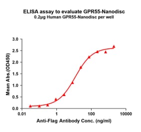 ELISA - Synthetic Nanodisc Human GPCR GPR55 Protein (A317348) - Antibodies.com