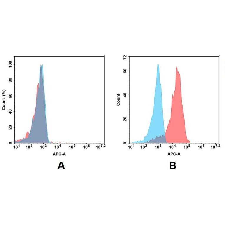 Flow Cytometry - Anti-Mesothelin Antibody [DM71] - BSA and Azide free (A317392) - Antibodies.com