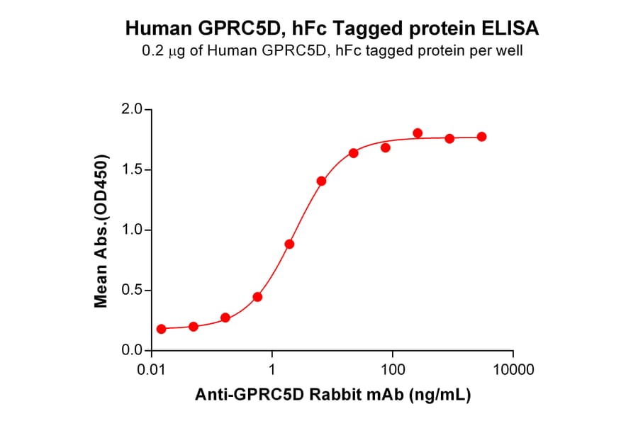 ELISA - Recombinant Human GPCR GPRC5D Protein (Fc Tag) (A318068) - Antibodies.com