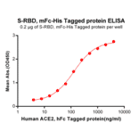 ELISA - Recombinant SARS-CoV-2 Spike Glycoprotein RBD Protein (Fc Chimera 6xHis Tag) (A318266) - Antibodies.com