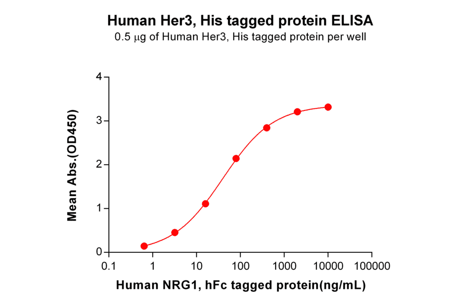ELISA - Recombinant Human ErbB3/HER3 Protein (6×His Tag) (A318328) - Antibodies.com