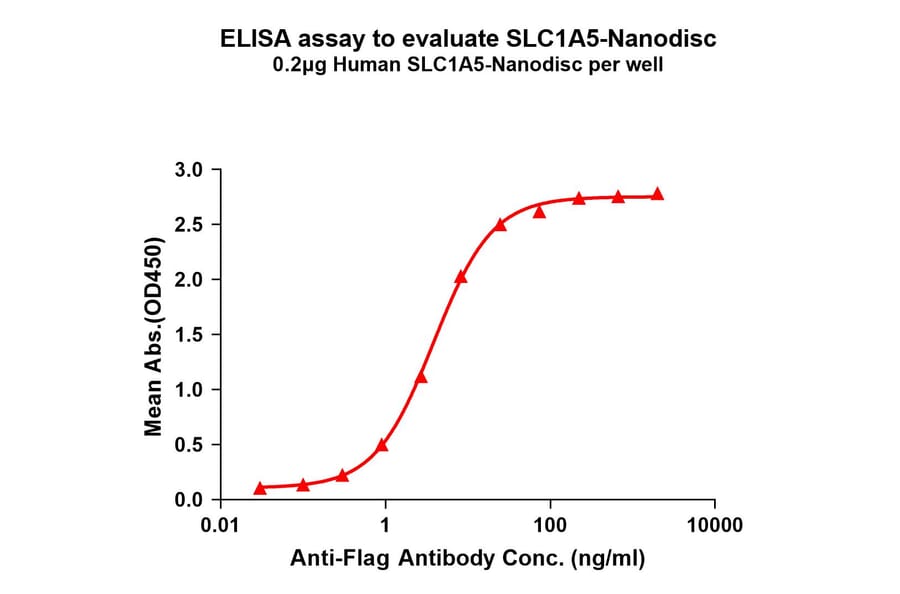 ELISA - Synthetic Nanodisc Human SLC1A5/ASCT2 Protein (A318446) - Antibodies.com