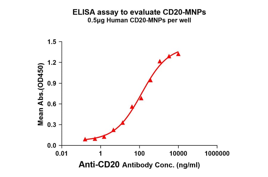 ELISA - Synthetic Membrane Nanoparticle Human CD20 Protein (A318472) - Antibodies.com