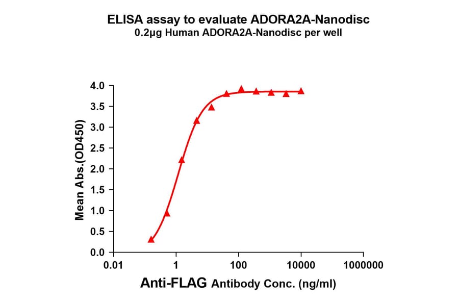 ELISA - Synthetic Nanodisc Human Adenosine Receptor A2a Protein (A318478) - Antibodies.com