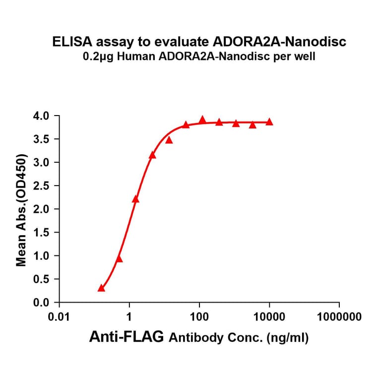 ELISA - Synthetic Nanodisc Human Adenosine Receptor A2a Protein (A318478) - Antibodies.com
