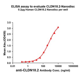 ELISA - Synthetic Nanodisc Human Claudin18.2 Protein (A318483) - Antibodies.com