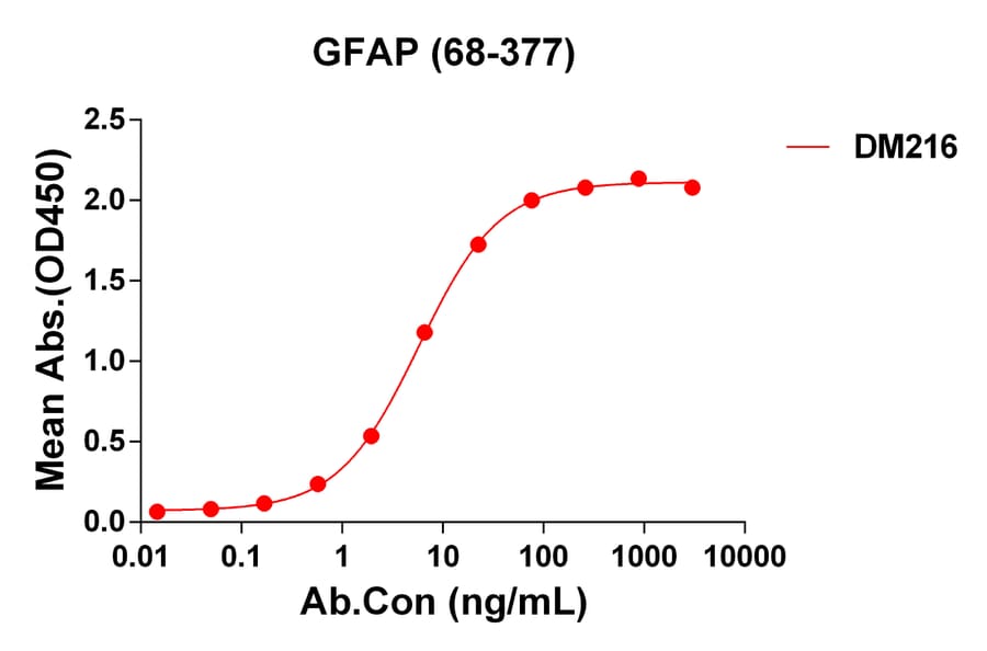 ELISA - Anti-GFAP Antibody [DM216] - Azide free (A318494) - Antibodies.com
