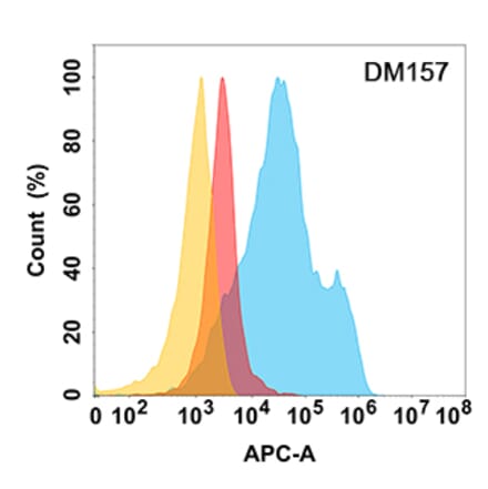 Flow Cytometry - Anti-MICA Antibody [DM157] - Azide free (A318551) - Antibodies.com