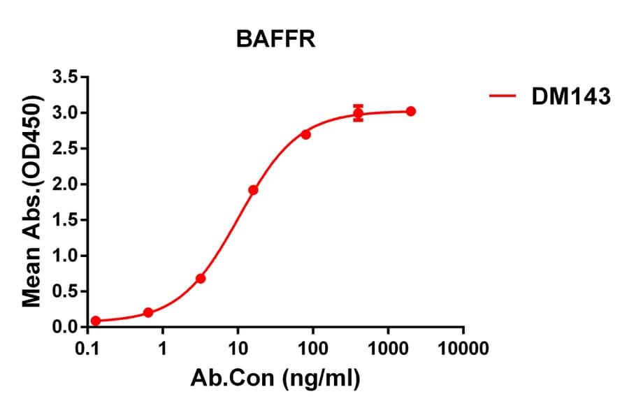 ELISA - Anti-BAFF-R Antibody [DM143] - BSA and Azide free (A318565) - Antibodies.com