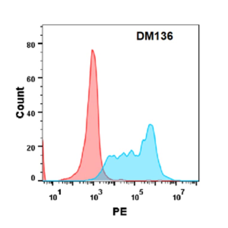 Flow Cytometry - Anti-CD34 Antibody [DM136] - Azide free (A318571) - Antibodies.com