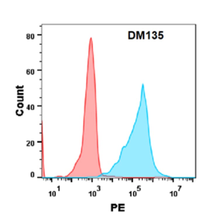 Flow Cytometry - Anti-CD34 Antibody [DM135] - Azide free (A318572) - Antibodies.com