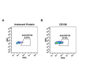Flow Cytometry - Anti-Syndecan-1 Antibody [DM56] - Azide free (A318641) - Antibodies.com