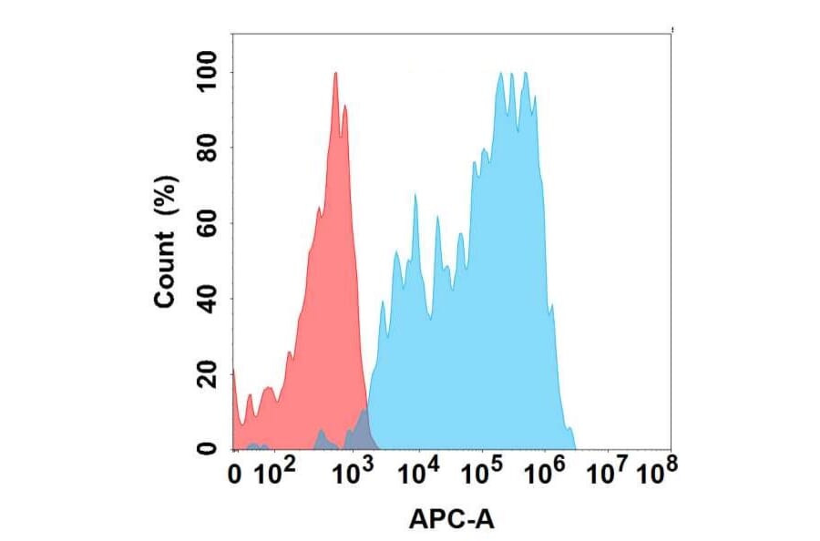 Flow Cytometry - Anti-ICAM1 Chimeric Antibody [DMC367] - Azide free (A318766) - Antibodies.com