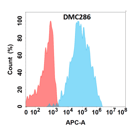 Flow Cytometry - Anti-CD84 Chimeric Antibody [DMC286] - Azide free (A318772) - Antibodies.com