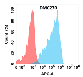 Flow Cytometry - Anti-CD160 Chimeric Antibody [DMC270] - Azide free (A318788) - Antibodies.com