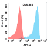 Flow Cytometry - Anti-VSIG4 Chimeric Antibody [DMC268] - Azide free (A318790) - Antibodies.com