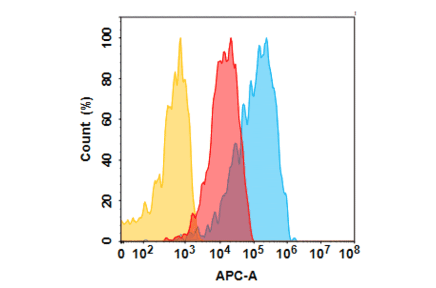 Flow Cytometry - Anti-CD166 Humanized Antibody [Praluzatamab Biosimilar] - Azide free (A318803) - Antibodies.com