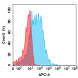 Flow Cytometry - Anti-CD74 Humanized Antibody [Milatuzumab Biosimilar] - Azide free (A318805) - Antibodies.com