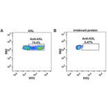 Flow Cytometry - Anti-Axl Antibody [Enapotamab Biosimilar] - Azide free (A318923) - Antibodies.com