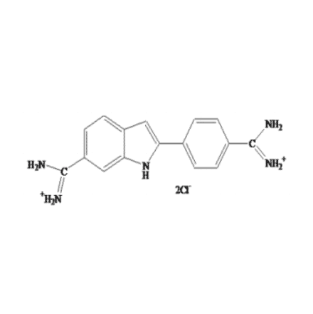 Structural Formula - DAPI (A319637) - Antibodies.com